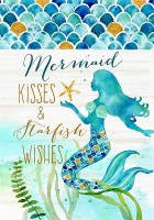 40" x 28" Mermaid Kisses Flag
