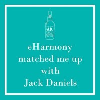 5" Square eHarmony Matched Me Paper Beverage Napkins