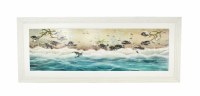 24" x 60" Great Escape Gel White Framed