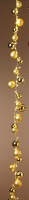 59" LED Gold Light String With Round Ornaments 59" LED Gold Light String With Round Ornaments