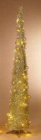 6' LED Gold Pop-up Christmas Tree