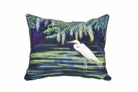 16" x 20" Egret Lagoon Indoor and Outdoor Pillow