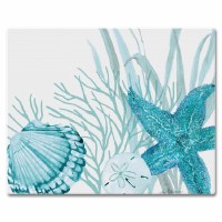 12" x 15" Coral Life Cutting Board