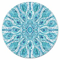 13" Round Ocean Fantasy Lazy Susan