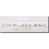 20" x 59" Birds Ashore Canvas