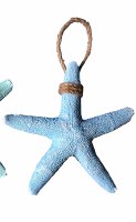 6" Blue Starfish Plaque