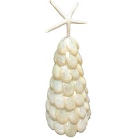 10" White Abalone Tree With Starfish