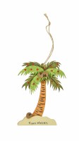 Fort Myers Palm Wood Ornament