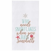 18" x 27" Who Needs Snowflakes Kitchen Towel