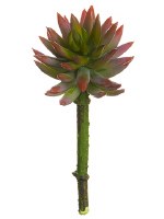 6" Faux Green Rust Mini Agave Pick