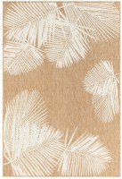 3.3' x 4.11' Sand Palm Rug