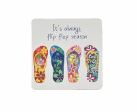 Always Flip Flop Season Coaster