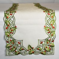 72" Holly Table Runner