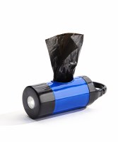 4.5" LED Flashlight With Dog Poop Bag Storage