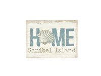5.5" x 7" Sanibel Home Plaque