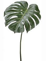 23" Faux Green Philo Leaf