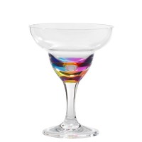 11 Oz Rainbow Jewel Margarita Glass