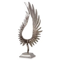 25" Silver Wing Sculpture