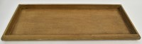 19" Brown Natural Rectangle Wooden Tray