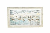 32" x 56" Willets On Beach Gel Framed