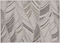 5.3' x 7.7' Gray Folia Lucia Rug