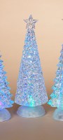 13" LED Acrylic Tree With Large Star Topper
