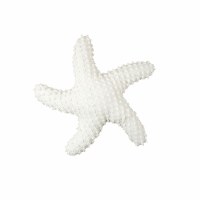 25" White Starfish Pillow
