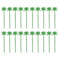 Pack of 20 Green Palm Tree Stirs