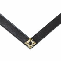 Large Lindsay Phillips Storm Black Strap