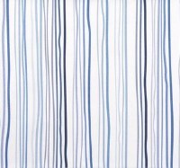20" Square Blue Watercolor Stripe Fabric Napkin