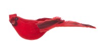 7" Cardinal Facing Left Clip Ornament