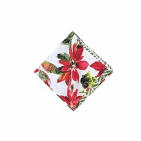 20" Poinsettia Berries Napkin