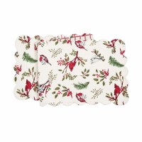 51" Sprig Birds Table Runner