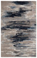 5' x 8' Dark Blue and Gray Genesis 40 Rug