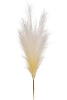 28" Faux Two-Toned Cream Plume Spray