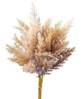 14" Faux Beige Pampas Grass Bundle