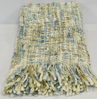 Blue Throw Blanket