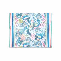 13" x 16" Blue Mermaid Garden Hardboard Placemat