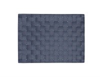 13" x 18" Indigo Florence Woven Placemat