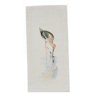 18" x 26" White Shorebird Kitchen Towel