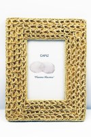 4" x 6" Natural Rope Weave Picture Frame