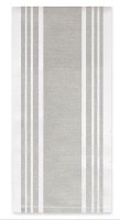 30" x 17" All-Clad Titanium Striped Cotton Reversible Kitchen Towel