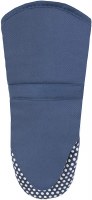 13" Ritz Federal Blue Cotton With Silicone Dots Oven Mitt