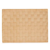 13" x 18" Natural Florence Woven Look Placemat