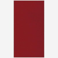 8" x 5" Red Canvas Embossed Guest Towels