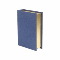 Large Navy Book Box