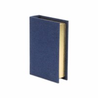 Small Navy Book Box