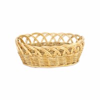 15" Oval Natural Woven Basket