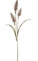 33" Faux Gray Pennisetum Plume