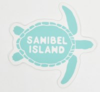 Sanibel Island Save The Turtles Sticker